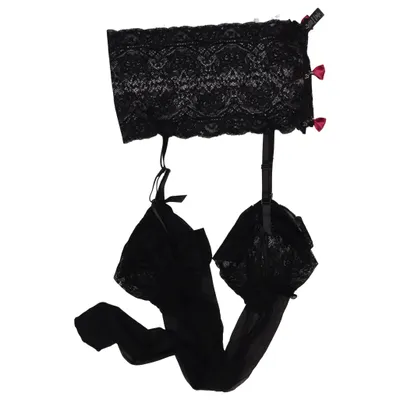 Nylonstrumpbyxor (Svart) från Ann Summers