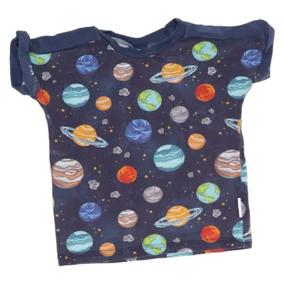 T-shirt (Bleu, Multicolore) de Babauba Coton, Élasthane