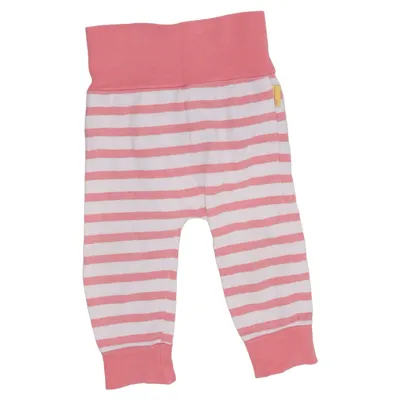 Sweatpants (Pink, White) from Steiff Cotton, Elastane