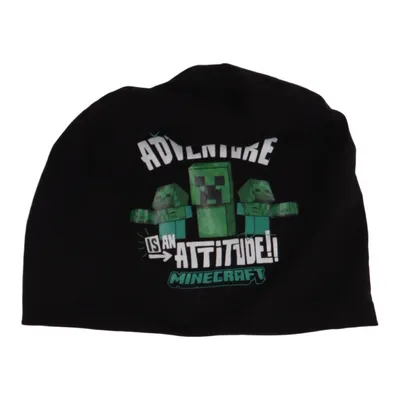 Beaniemössa (Svart) från Minecraft