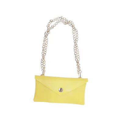 Kuvertväska (Gul) från Intrend Polyester, Polyuretan, Viskos