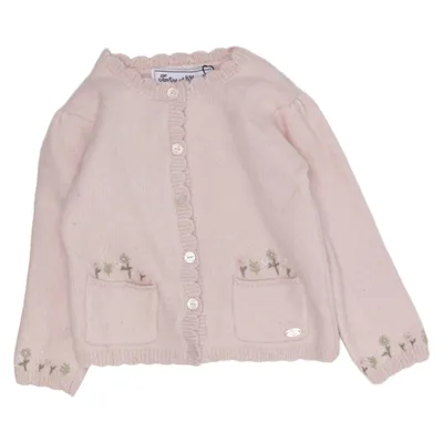 Cardigan (Pink) from Tartine et Chocolat Cashmere, Polyamide, Viscose, Wool