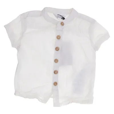 Chemise à manches courtes (Blanc) de Ergee Coton