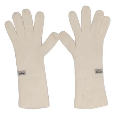 Gloves (Beige) from Roeckl Angora, Polyamide, Wool