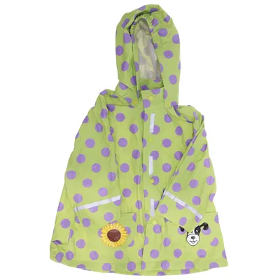 Regnjacka (Grön, Lila, Flerfärgad) från Playshoes Polyester