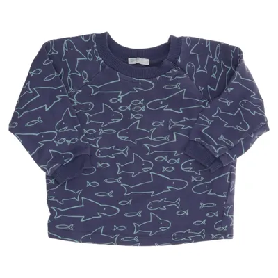 Sweatshirt (Blue, Multicolored) from Benetton Baby Cotton