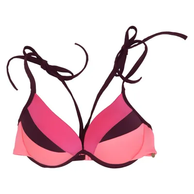 Bikiniöverdel (Rosa, Lila, Flerfärgad) från The Sylvie Collection by Hunkemöller Elastan, Polyamid, Polyester