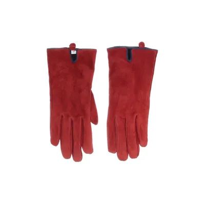 Läderhandskar (Röd) från She Skinn, Polyester