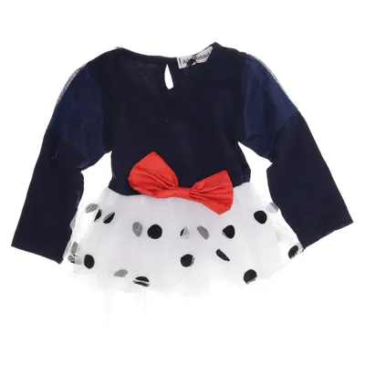 Flower girl dress (Blue, White, Red) from Aile Rabbit