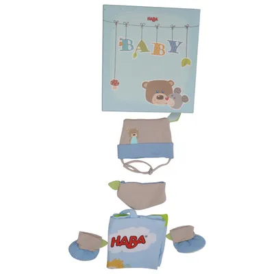 Accessoire set (Blauw, Grijs, Meerkleurig) van Haba Katoen, Polyester