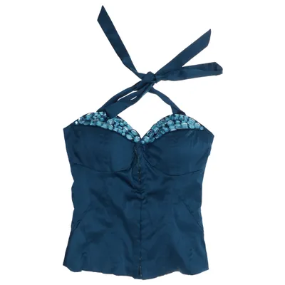Korset (Blauw) van Rise Elastaan, Polyamide, Polyester