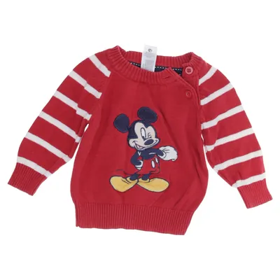 Sweater (Rød, Hvid) fra Disney Bomuld