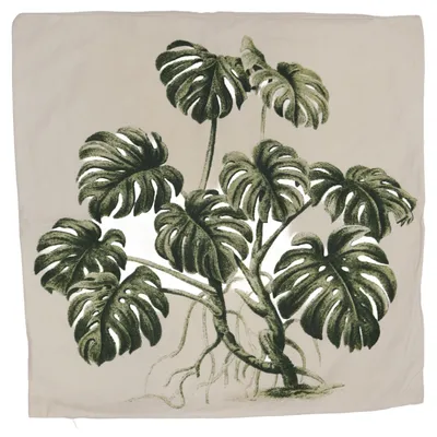 Cushion (Beige, Green) from H&M Cotton