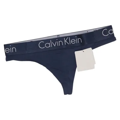 Thongs (Blue) from Calvin Klein Cotton, Elastane
