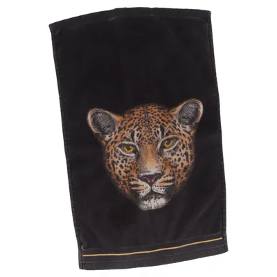 Towel (Black, Multicolored) from H&M Home