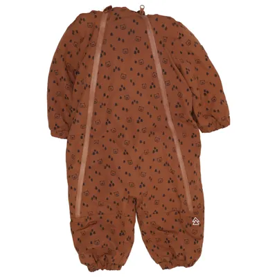 Overall (Brown) from Topomini Polyurethane, Recycled polyester