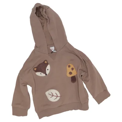 Kapuzenpullover (Braun) von Topomini Baumwolle, Elasthan