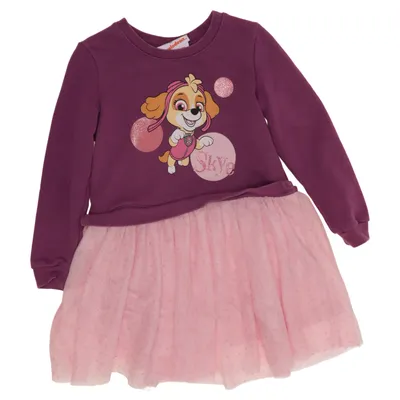 Dress (Purple, Pink) from Nickelodeon Cotton, Recycled polyester