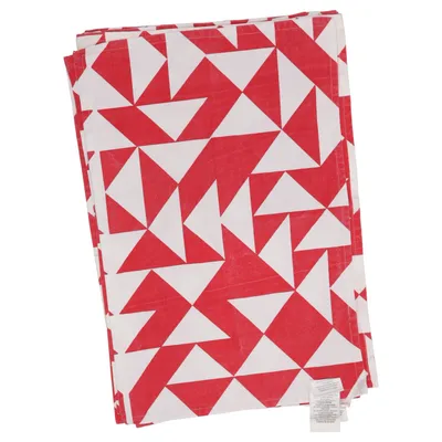 Placemat (Rood, Wit) van Fab Katoen