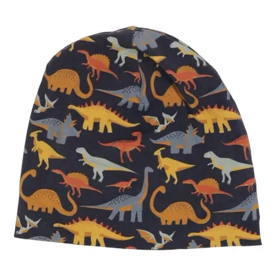 Beanie (Blauw, Meerkleurig) van Alana Elastaan, Organisch katoen