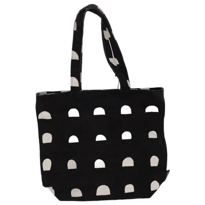 Canvas bag (Black, White) from Marimekko Cotton