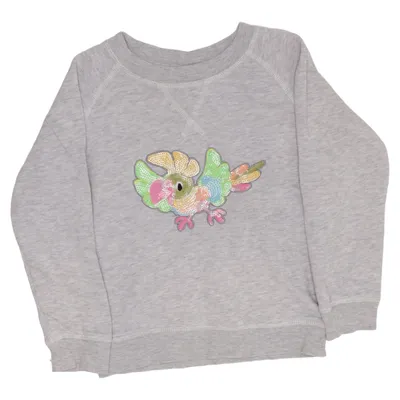 Collegetröja (Grå, Flerfärgad) från Papagino Bomull, Polyester