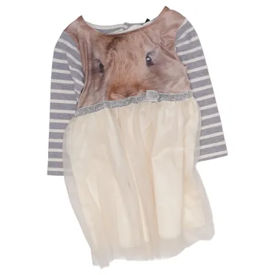 Robe (Gris, Blanc, Marron) de Vogue Fashion Coton