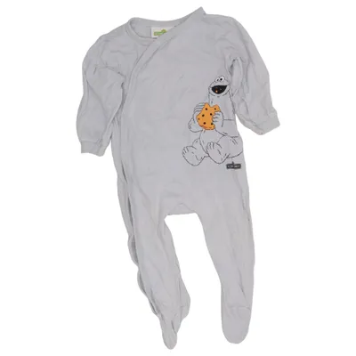 Rompers (Gray) from Sesame Street Cotton