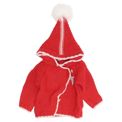 Cardigan (Red, White) from Next Baby Acrylic, Cotton, Polyester
