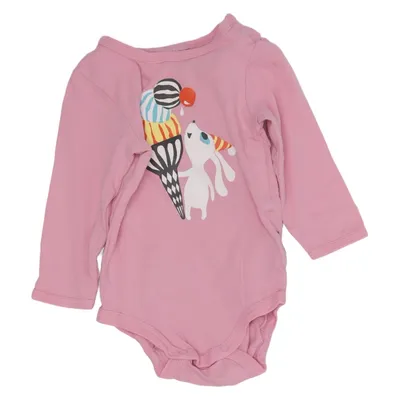 Body (Pink, Multicolored) from Littlephant at Lindex Elastane, Organic cotton