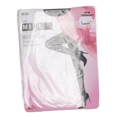 Nylon panty (Melange Look) van Move Up Elastaan, Polyamide, Polyester