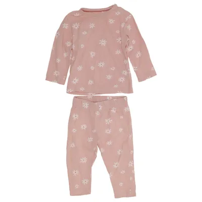 Pyjamas (Rosa, Vit) från Prénatal Ekologisk bomull