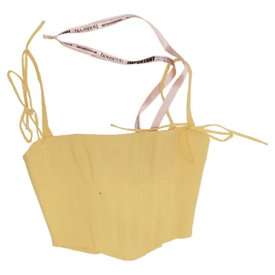 Bustier (Gul) från House of CB Bomull