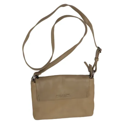 Shoulder-bag (Beige) from Slang Leather