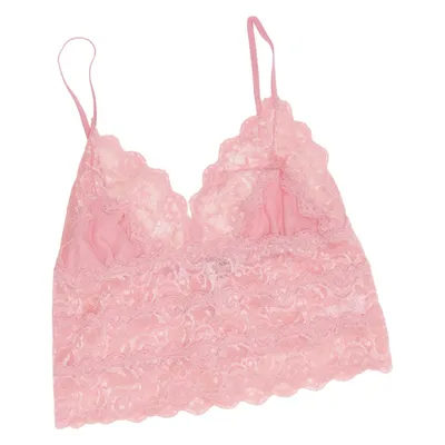 Bralette (Pink) from Ganni Lingerie Elastane, Polyamide