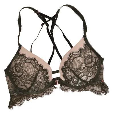 Bra (Green, Beige) from Hunkemöller Elastane, Polyamide, Polyester