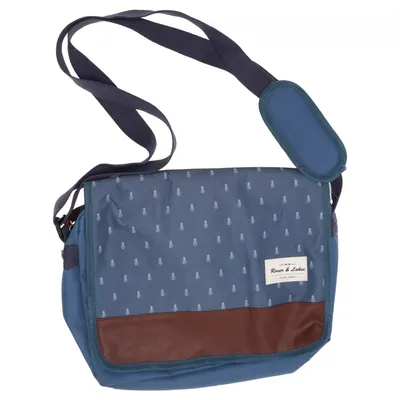 Shoulder-bag (Blue, Brown) from Rover & Lakes
