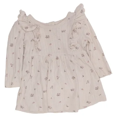 Kjole (Beige) fra Lindex Baby Bomuld