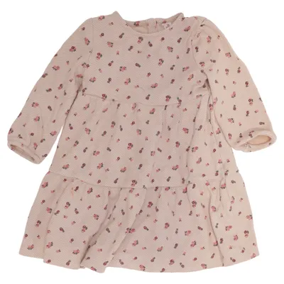 Jurk (Beige, Meerkleurig) van Topolino Katoen, Polyester