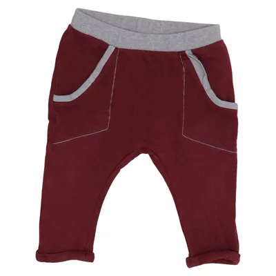 Pantalon de survêtement (Rouge, Gris) de B&B Coton