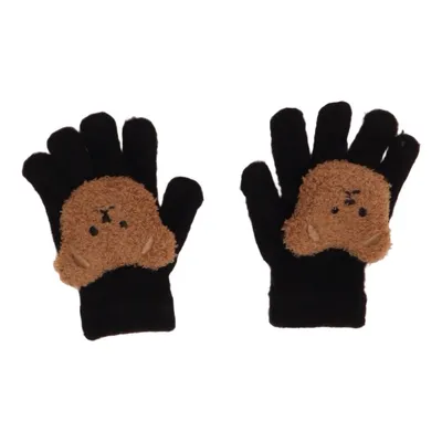 Gloves (Black, Brown)