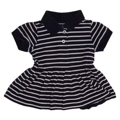 Robe (Bleu, Blanc) de Maximo Coton, Élasthane