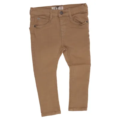 Jeans (Beige) från Zara Baby Bomull, Elastan, Polyester