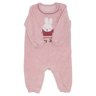 Strampler (Pink) von Baby Club Baumwolle, Polyester