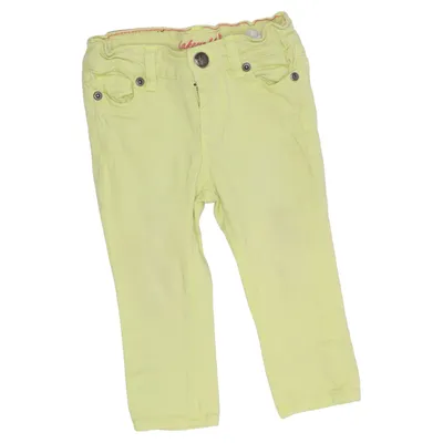 Jeans (Gul) fra Cakewalk Bomuld, Elastan