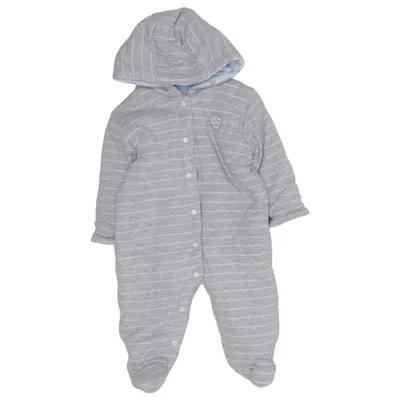 Strampler (Grau, Blau, Weiß) von Feetje Baumwolle, Polyester