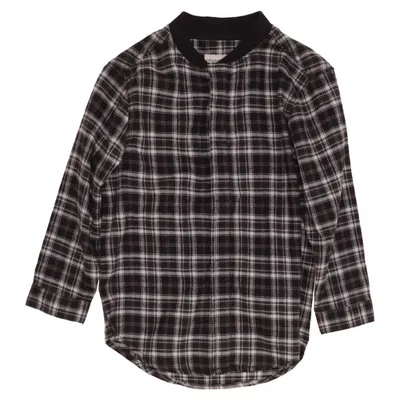 Flanellskjorta (Svart, Vit, Grå) från Zara Boys Collection Bomull