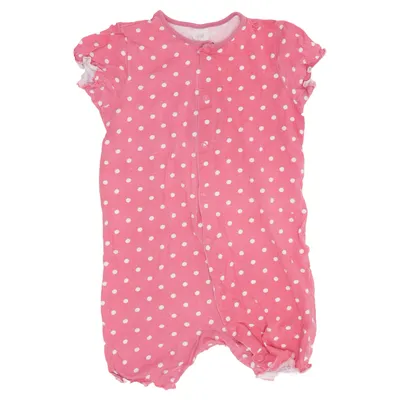 Strampler (Pink, Weiß) von H&M Baumwolle