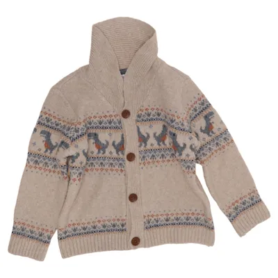 Cardigan (Beige, Multicolored) from Tommy Bahama Elastane, Recycled polyester