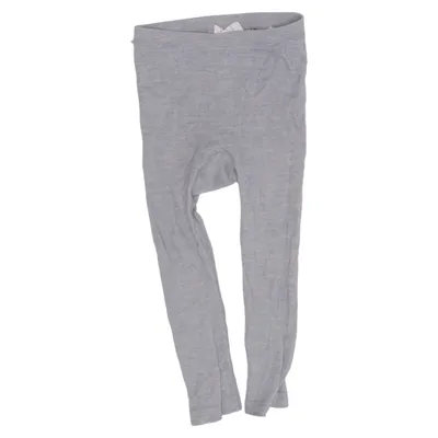 Lange onderbroek (Grijs) van People Wear Organic Organisch katoen, Zijde, Wol
